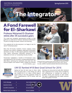 The Integrator Spring 2015